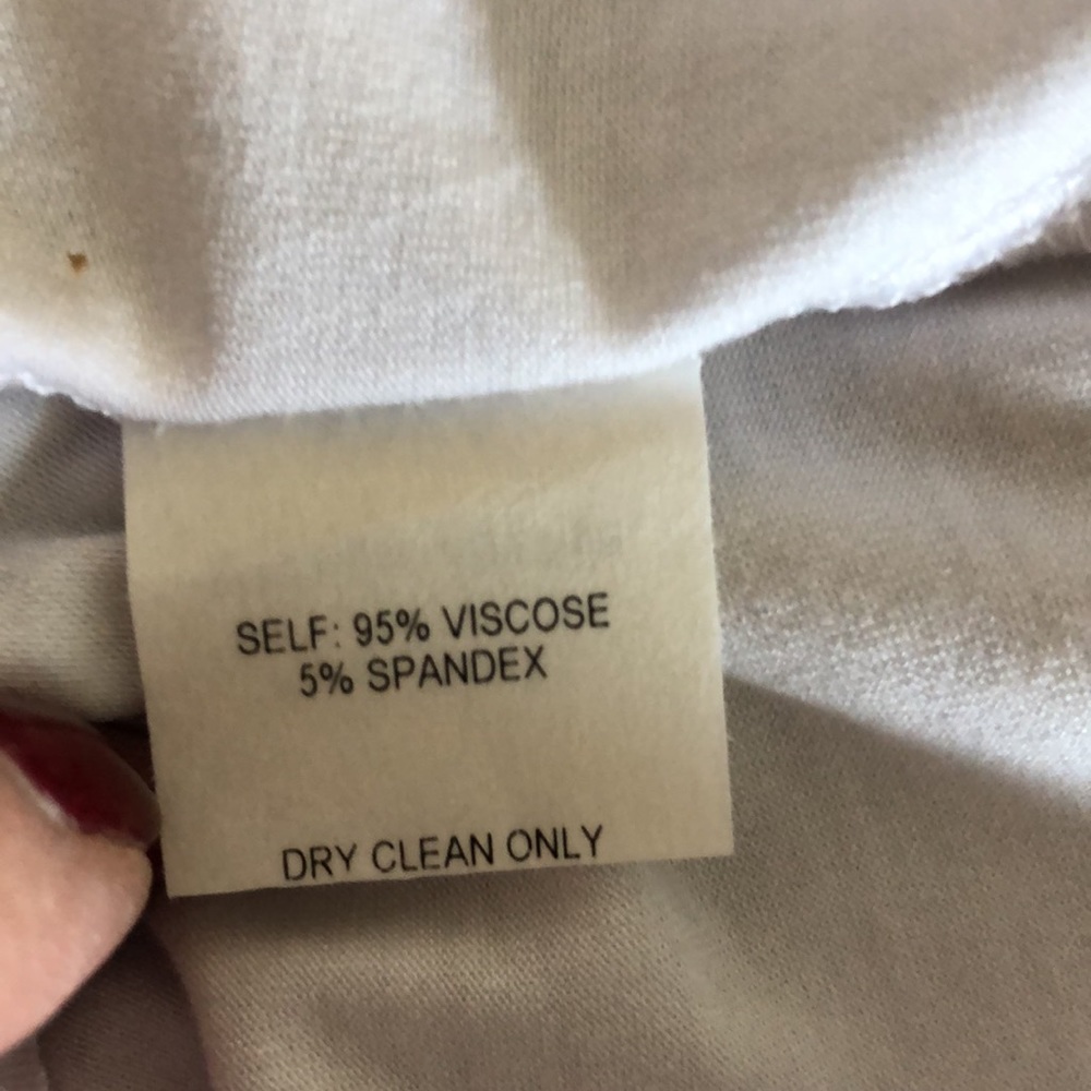 NWT Made In USA White VaVa dress Size S - Picture 8 of 8